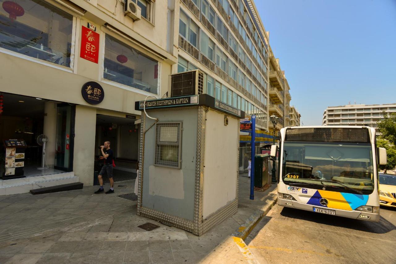 Athens Central Apartment In Front Of Metro Syntagm Exterior photo